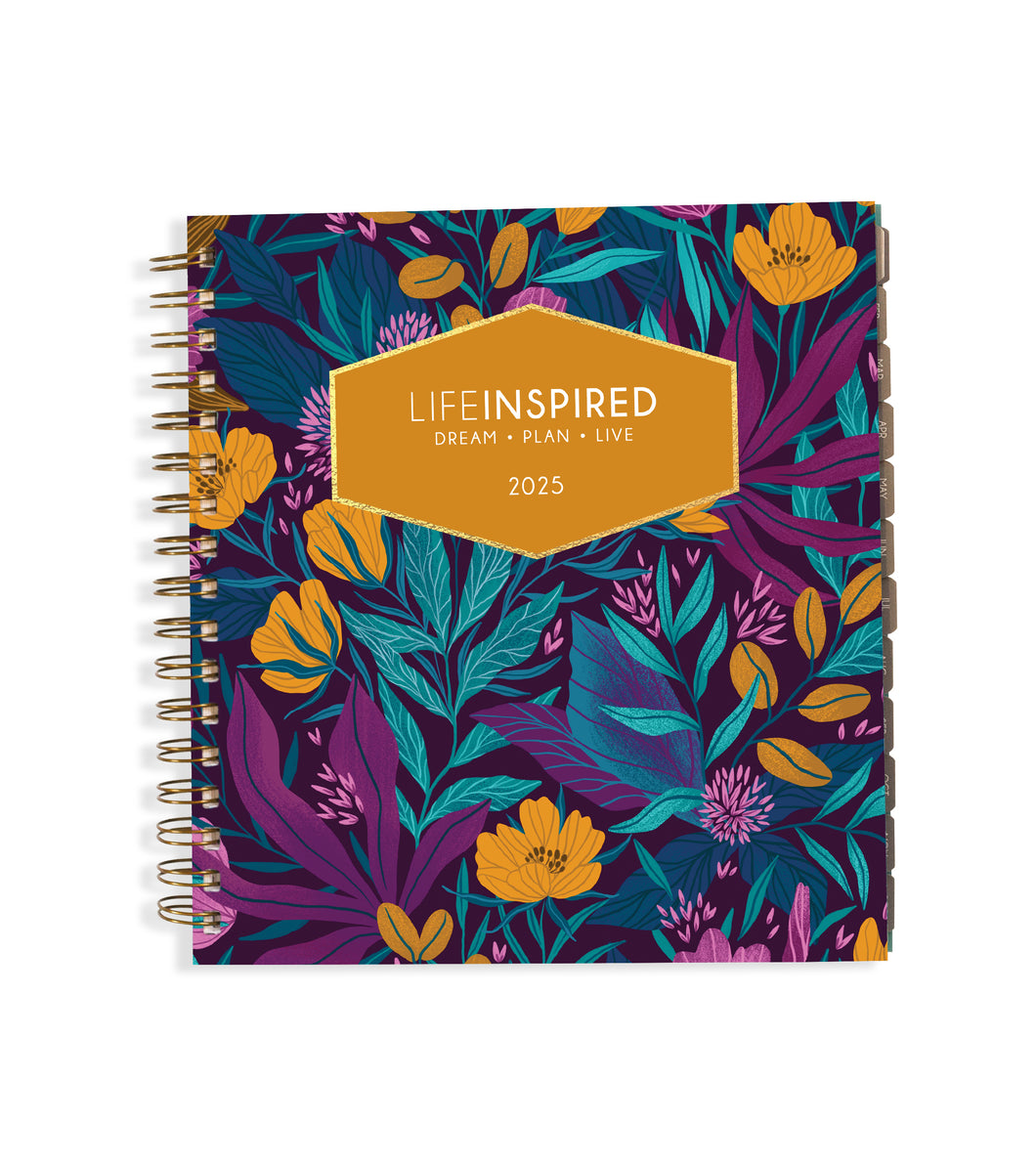 2025 Planner: Midnight Florals